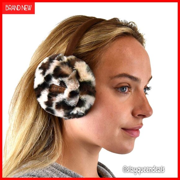 Soft Adjustable Headband Ear Warmer Earmuffs Winter Warm One Size